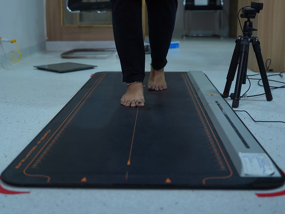 Gait Analysis Lab Dr. RK's Diabetic Foot Care